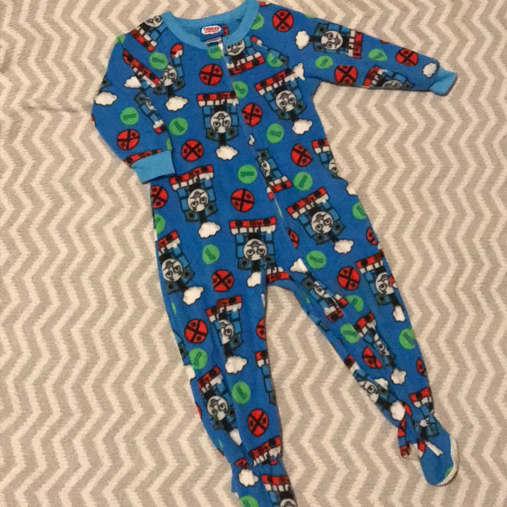 Toddler Boys Thomas the Train Pajama Onesie